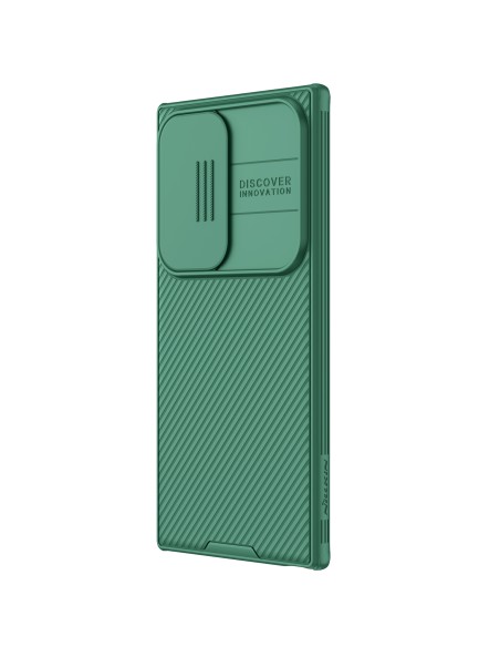 Etui Nillkin CamShield Pro pancerne z osłona na aparat do Samsung Galaxy S24 Ultra - zielone Etui Nillkin CamShield Pro pancerne z osłona na aparat do Samsung Galaxy S24 Ultra - zielone