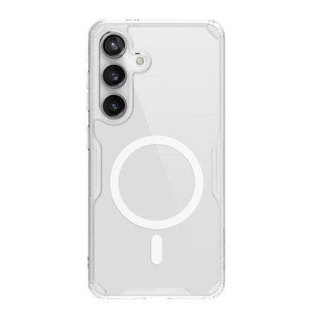 Etui Nillkin Nature Pro pancerne z magnetycznym ringiem do Samsung Galaxy S24 - białe Etui Nillkin Nature Pro pancerne z magnetycznym ringiem do Samsung Galaxy S24 - białe
