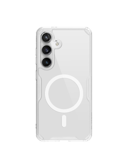 Etui Nillkin Nature Pro pancerne z magnetycznym ringiem do Samsung Galaxy S24+ - białe Etui Nillkin Nature Pro pancerne z magnetycznym ringiem do Samsung Galaxy S24+ - białe