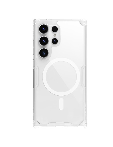 Etui Nillkin Nature Pro pancerne z magnetycznym ringiem do Samsung Galaxy S24 Ultra - białe Etui Nillkin Nature Pro pancerne z magnetycznym ringiem do Samsung Galaxy S24 Ultra - białe