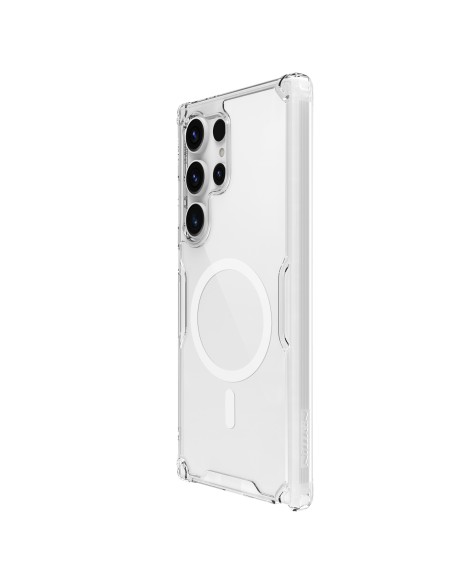 Etui Nillkin Nature Pro pancerne z magnetycznym ringiem do Samsung Galaxy S24 Ultra - białe Etui Nillkin Nature Pro pancerne z magnetycznym ringiem do Samsung Galaxy S24 Ultra - białe