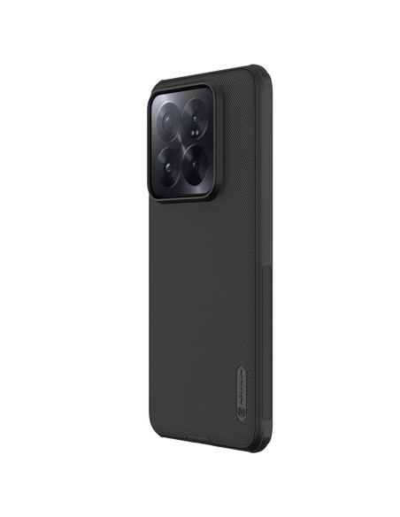 Wzmocnione etui Nillkin Super Frosted Shield Pro do Xiaomi 14 Pro - czarny Wzmocnione etui Nillkin Super Frosted Shield Pro do Xiaomi 14 Pro - czarny