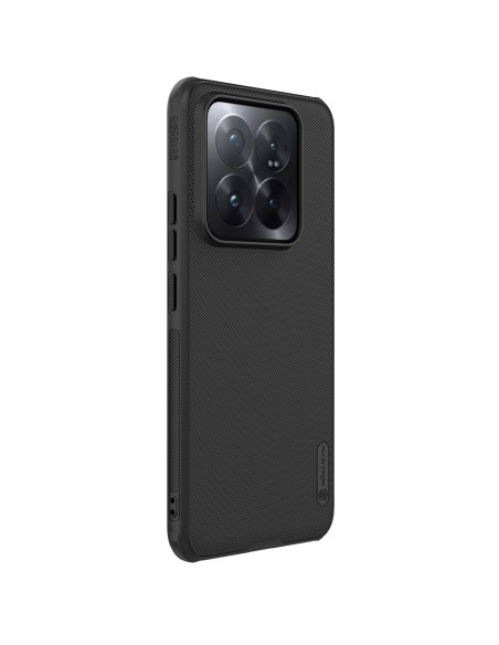 Wzmocnione etui Nillkin Super Frosted Shield Pro do Xiaomi 14 Pro - czarny Wzmocnione etui Nillkin Super Frosted Shield Pro do Xiaomi 14 Pro - czarny