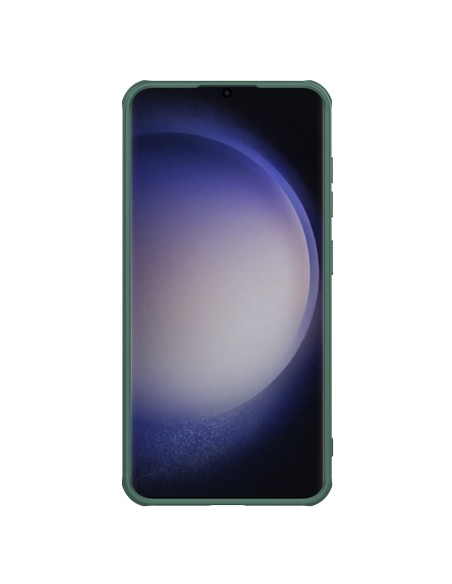 Etui Nillkin Super Frosted Shield Pro pancerne do Samsung Galaxy S24 - zielone