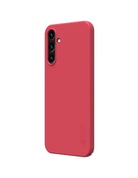 Etui Nillkin Super Frosted Shield do Samsung Galaxy A15 5G sztywny pokrowiec - czerwony Etui Nillkin Super Frosted Shield do Samsung Galaxy A15 5G sztywny pokrowiec - czerwony