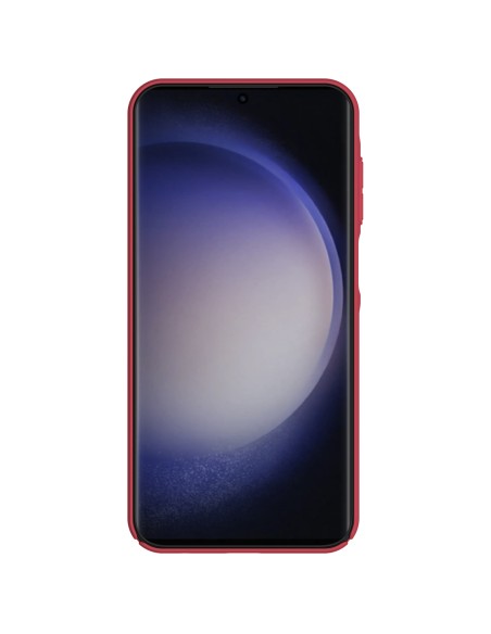 Etui Nillkin Super Frosted Shield do Samsung Galaxy A15 5G sztywny pokrowiec - czerwony Etui Nillkin Super Frosted Shield do Samsung Galaxy A15 5G sztywny pokrowiec - czerwony