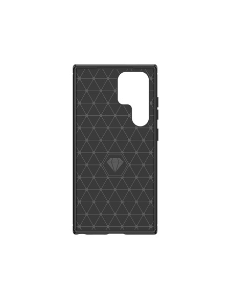 Etui Carbon Case do Samsung Galaxy S24 Ultra elastyczny silikonowy karbonowy pokrowiec - czarny Etui Carbon Case do Samsung Galaxy S24 Ultra elastyczny silikonowy karbonowy pokrowiec - czarny