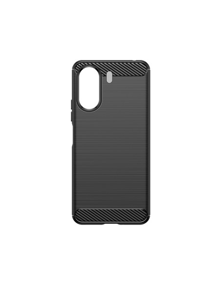 Etui Carbon Case do Xiaomi Redmi 13c elastyczny silikonowy karbonowy pokrowiec - czarny Etui Carbon Case do Xiaomi Redmi 13c elastyczny silikonowy karbonowy pokrowiec - czarny
