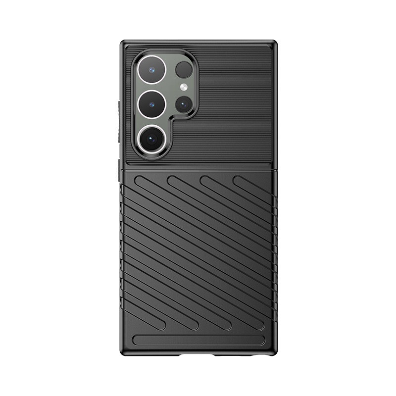 Pancerne etui Thunder Case na Samsung Galaxy S24 Ultra - czarny Pancerne etui Thunder Case na Samsung Galaxy S24 Ultra - czarny
