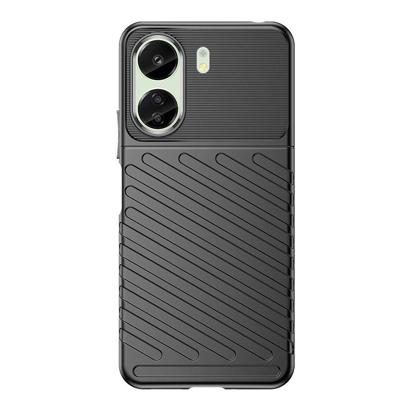 Pancerne etui Thunder Case na Xiaomi Redmi 13c - czarny Pancerne etui Thunder Case na Xiaomi Redmi 13c - czarny