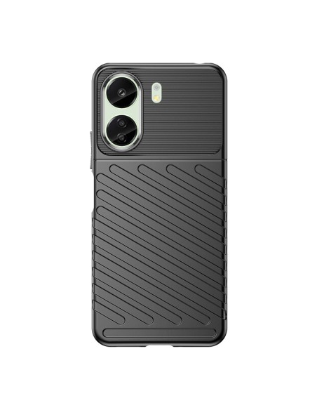 Pancerne etui Thunder Case na Xiaomi Redmi 13c - czarny Pancerne etui Thunder Case na Xiaomi Redmi 13c - czarny