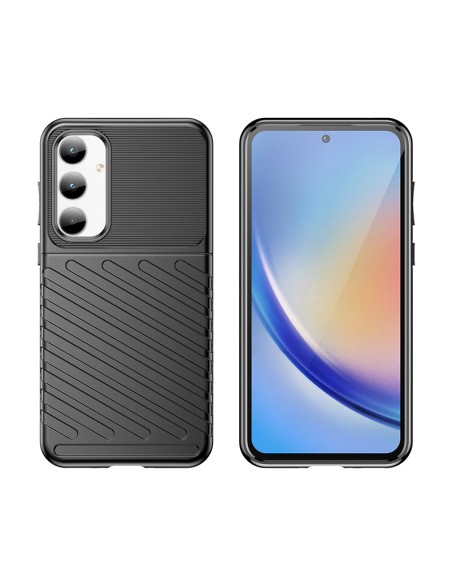 Etui pancerne Thunder Case do Samsung Galaxy A35 - czarne