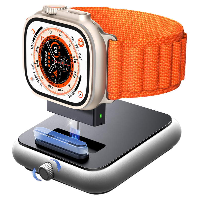 Ładowarka bezprzewodowa Joyroom JR-WQW03 na smartwatche Apple Watch - czarny Ładowarka bezprzewodowa Joyroom JR-WQW03 na smartwatche Apple Watch - czarny