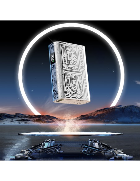 Powerbank Dudao K20 USB-A / USB-C 10000mAh 22.5W - srebrny