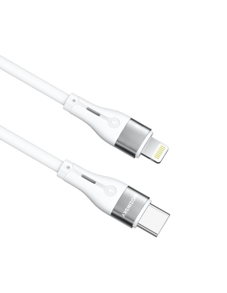 Kabel Wozinsky WSTCL2 Lightning / USB-C PD 27W 2 m - biały Kabel Wozinsky WSTCL2 Lightning / USB-C PD 27W 2 m - biały