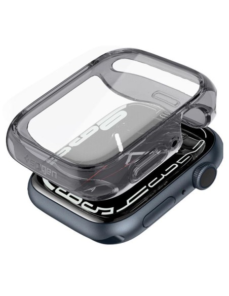 Etui Spigen Ultra Hybrid na Apple Watch 7 / 8 / 9 (45 mm) - przezroczysto-szary Etui Spigen Ultra Hybrid na Apple Watch 7 / 8 / 9 (45 mm) - przezroczysto-szary