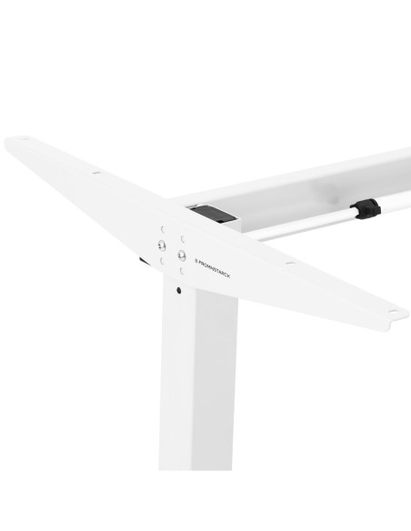 Rėmas stalo rėmas su rankiniu aukščio reguliavimu 73-124 cm iki 70 kg BALTAS Rėmas stalo rėmas su rankiniu aukščio reguliavimu 73-124 cm iki 70 kg BALTAS