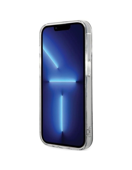 Etui Guess IML 4G MagSafe na iPhone 15 Pro - czarne