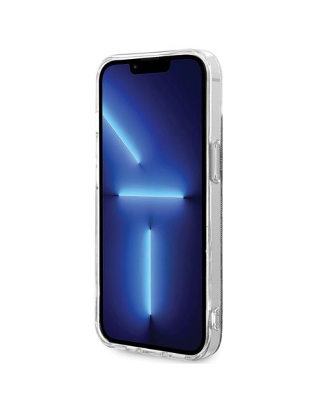 Etui Guess IML 4G MagSafe na iPhone 15 - czarne