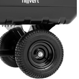 Priekabos pakreipiamas vežimėlis žoliapjovei 300 kg 210 l