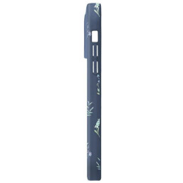 Etui UNIQ Coehl Prairie na iPhone 15 Pro - granatowe