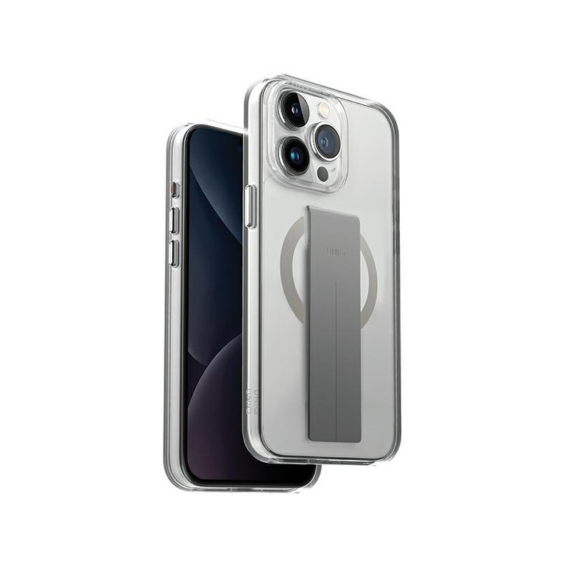 Etui UNIQ Heldro Mag Magclick Charging na iPhone 15 Pro - przezroczyste Etui UNIQ Heldro Mag Magclick Charging na iPhone 15 Pro - przezroczyste