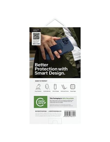 Etui UNIQ Heldro Mag Magclick Charging na iPhone 15 Pro - przezroczyste Etui UNIQ Heldro Mag Magclick Charging na iPhone 15 Pro - przezroczyste