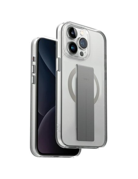 Etui UNIQ Heldro Mag Magclick Charging na iPhone 15 Pro Max - przezroczyste Etui UNIQ Heldro Mag Magclick Charging na iPhone 15 Pro Max - przezroczyste