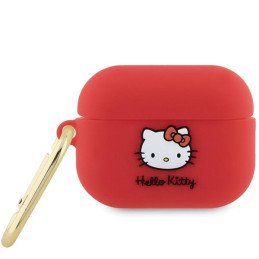 Etui Hello Kitty Silicone 3D Kitty Head na AirPods Pro 2 (2022/ 2023) - fuksjowe