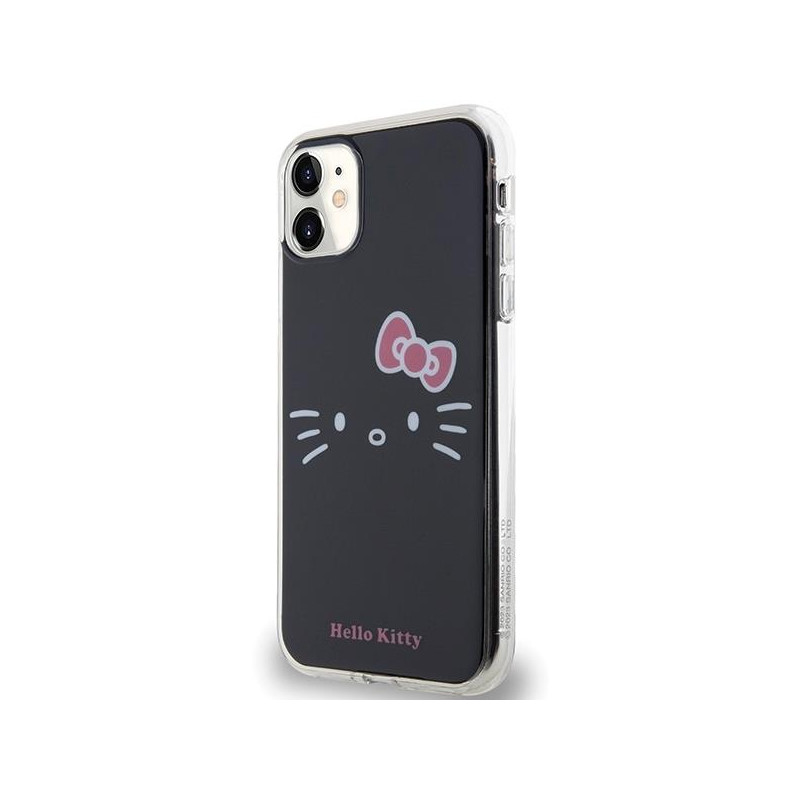 Etui Hello Kitty IML Kitty Face na iPhone 11 / Xr - czarne