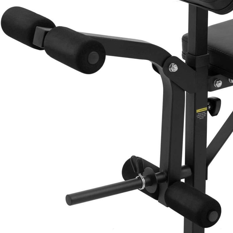 Štangos treniruočių suoliukas su pamokslininku reguliuojamas iki 100 kg