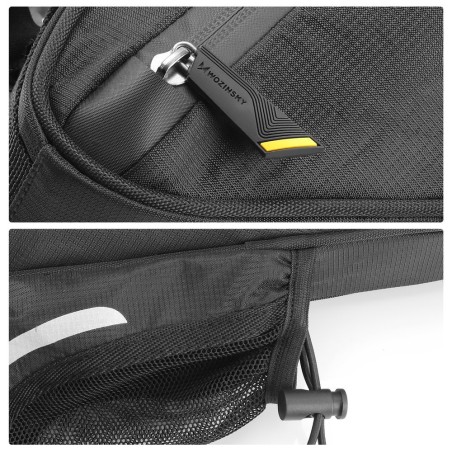 Dviračio krepšys po rėmu 1,5l juodas