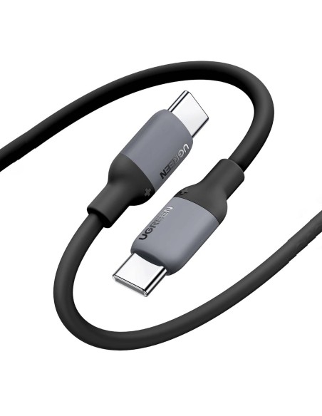 Kabel Ugreen US563 USB-C - USB-C 60W 5A 1m - czarny Kabel Ugreen US563 USB-C - USB-C 60W 5A 1m - czarny