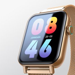 Smartwatch Joyroom JR-FT5 IP68 z funkcją odbierania połączeń - złoty