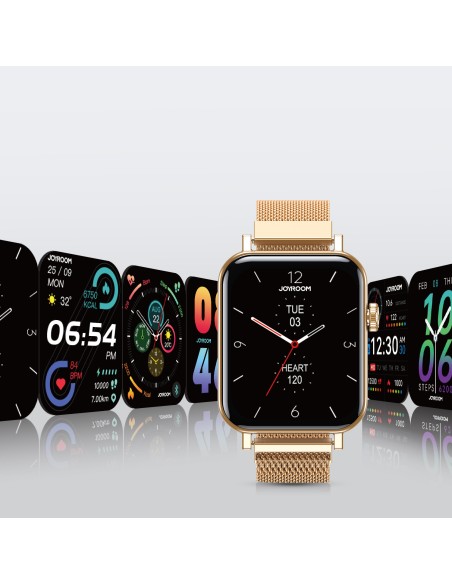 Smartwatch Joyroom JR-FT5 IP68 z funkcją odbierania połączeń - złoty Smartwatch Joyroom JR-FT5 IP68 z funkcją odbierania połączeń - złoty