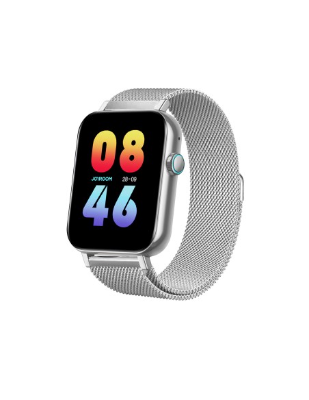 Smartwatch Joyroom JR-FT5 IP68 z funkcją odbierania połączeń - srebrny Smartwatch Joyroom JR-FT5 IP68 z funkcją odbierania połączeń - srebrny