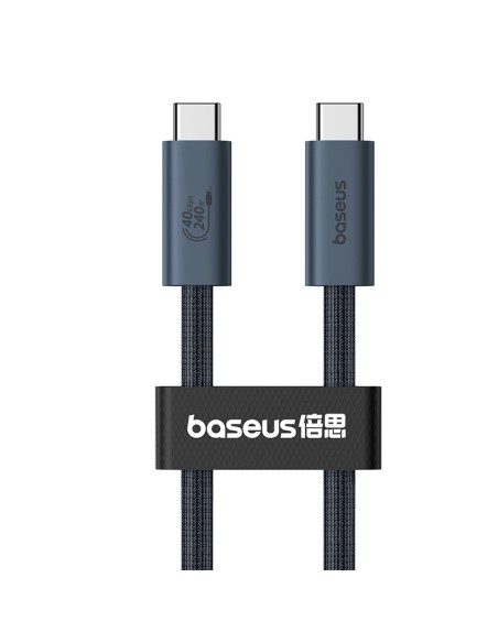 Kabel Baseus CB000068 USB-C - USB-C 240W PD 8K 60Hz 1m - czarny Kabel Baseus CB000068 USB-C - USB-C 240W PD 8K 60Hz 1m - czarny