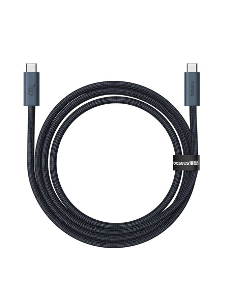 Kabel Baseus CB000068 USB-C - USB-C 240W PD 8K 60Hz 1m - czarny Kabel Baseus CB000068 USB-C - USB-C 240W PD 8K 60Hz 1m - czarny
