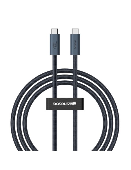 Kabel Baseus CB000068 USB-C - USB-C 240W PD 8K 60Hz 1m - czarny Kabel Baseus CB000068 USB-C - USB-C 240W PD 8K 60Hz 1m - czarny