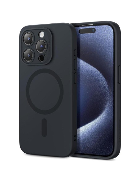 Etui ESR Cloud Halolock MagSafe na iPhone 15 Pro Max - czarne
