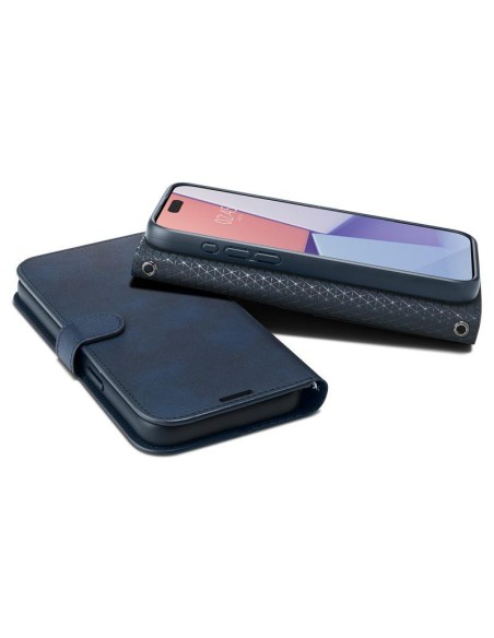 Etui Spigen Wallet S Pro na iPhone 15 Pro - granatowe Etui Spigen Wallet S Pro na iPhone 15 Pro - granatowe