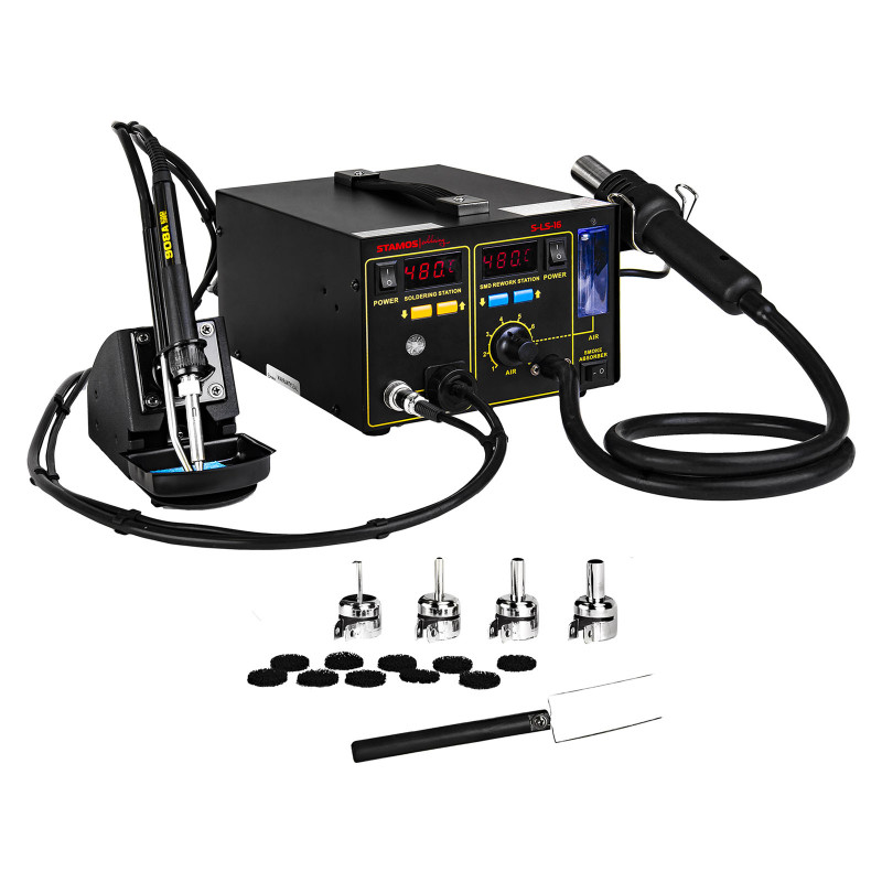Hot Air Stamos Soldering S-LS-16 Basic litavimo stotis