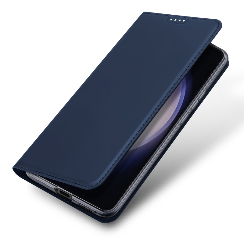 Etui Dux Ducis Skin Pro do Samsung S24 z klapką - niebieskie