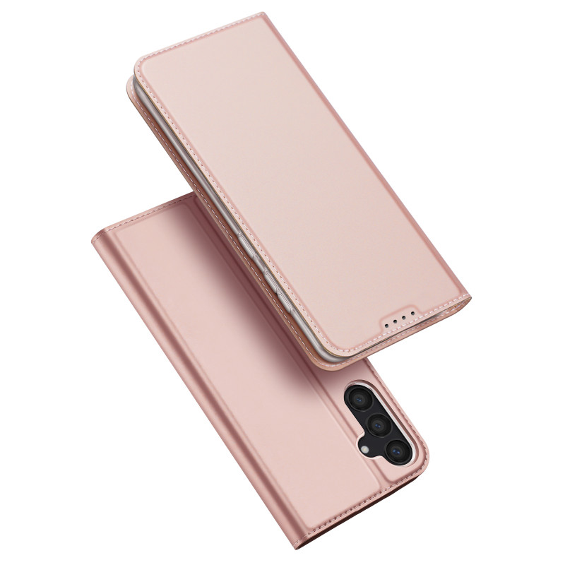 Etui Dux Ducis Skin Pro do Samsung S24 z klapką - różowe Etui Dux Ducis Skin Pro do Samsung S24 z klapką - różowe