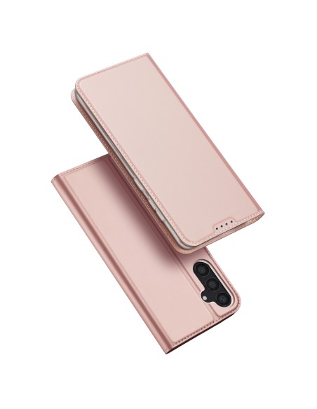 Etui Dux Ducis Skin Pro do Samsung S24 z klapką - różowe Etui Dux Ducis Skin Pro do Samsung S24 z klapką - różowe