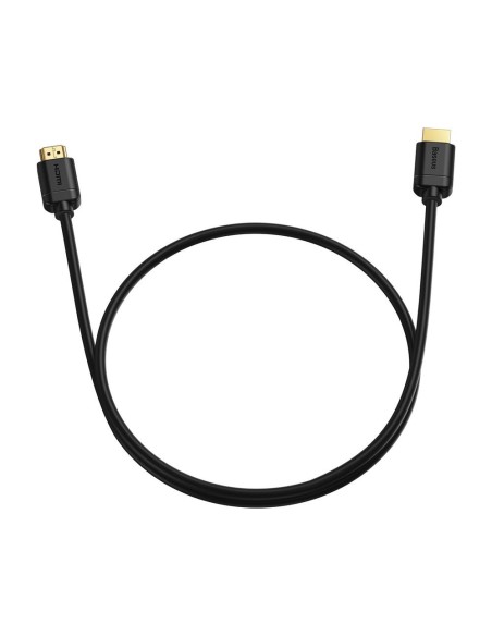 Kabelis HDMI 2.0 4K 60 Hz 3D HDR 18 Gbps 1 m juodas Kabelis HDMI 2.0 4K 60 Hz 3D HDR 18 Gbps 1 m juodas