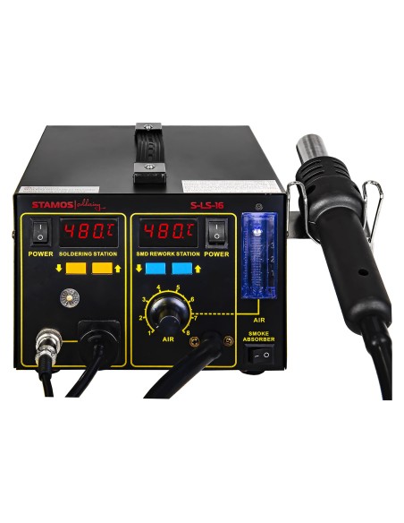 Hot Air Stamos Soldering S-LS-16 Basic litavimo stotis Hot Air Stamos Soldering S-LS-16 Basic litavimo stotis