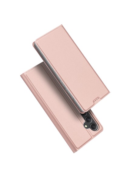 Etui Dux Ducis Skin Pro do Samsung S24+ z klapką - różowe Etui Dux Ducis Skin Pro do Samsung S24+ z klapką - różowe