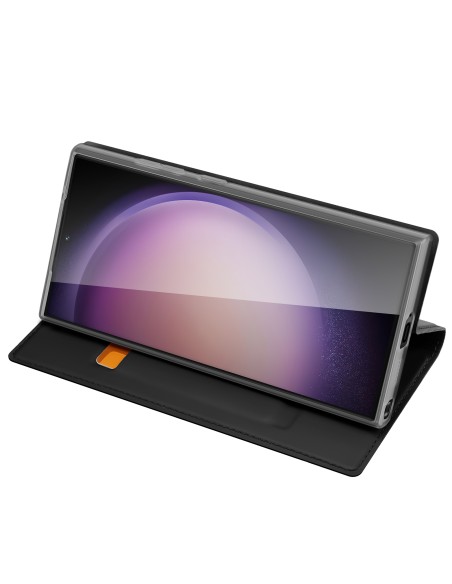 Etui Dux Ducis Skin Pro do Samsung S24 Ultra z klapką - czarne Etui Dux Ducis Skin Pro do Samsung S24 Ultra z klapką - czarne