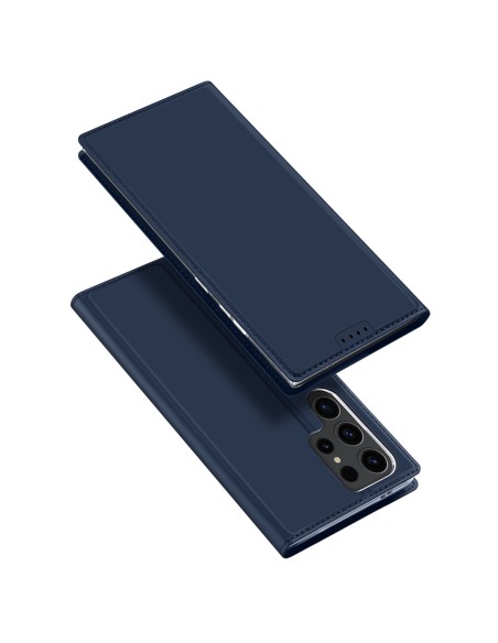 Etui Dux Ducis Skin Pro do Samsung S24 Ultra z klapką - niebieskie Etui Dux Ducis Skin Pro do Samsung S24 Ultra z klapką - niebieskie